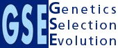 Genetics Selection Evolution (GSE) is an international scientific journal of INRA published by BioMed Central Ltd (BMC). 