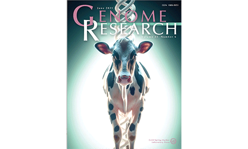An article published by UMR GABI researchers was featured on the cover of the scientific journal Genome Research.